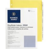 Business Source BSN20068 Index Divider