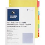 Business Source BSN36693BX Index Divider
