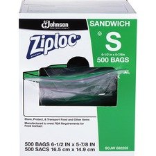 Ziploc Brand SJN682255 Food Bag